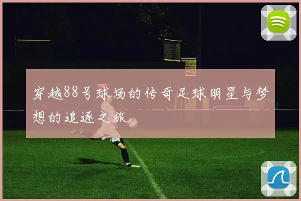 穿越88号球场的传奇足球明星与梦想的追逐之旅